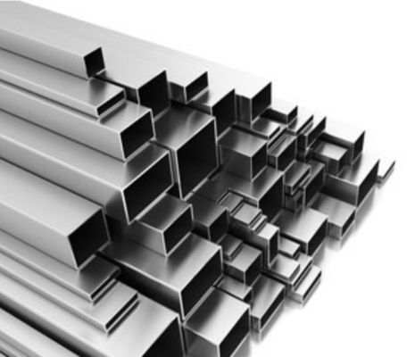 ASTM A240-22 لوله از فولاد ضد زنگ بدون درز 316L قطعه سوراخ تزئینی مستطیل پولیش