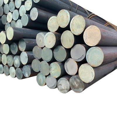 Q195 Q235 A36 چوب فولاد کربن MS میله های گرد 6-300mm