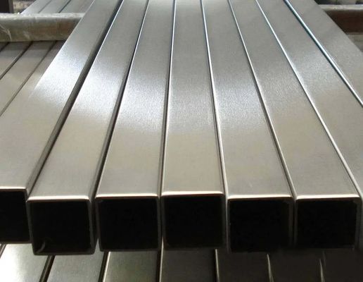 2 &quot;X 2&quot; X 0.125&quot; 304 لوله فولاد ضد زنگ UNS S30400 WNR 1.4301 بدون درز