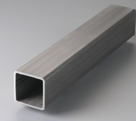ASTM A312 201 لوله مربع SS جوش HL سطح 6m طول