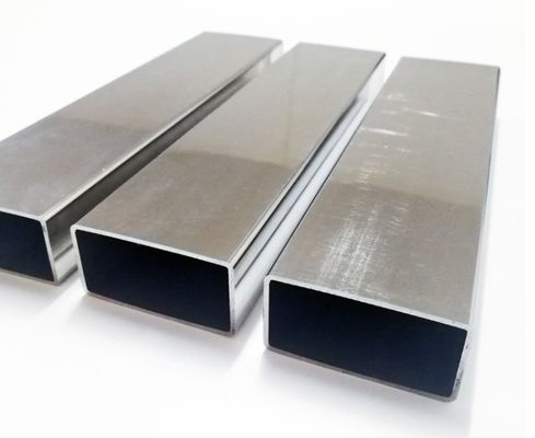 2 × 4 × 0.125 × 6 متر طول 304 لوله مستطیل ضد زنگ