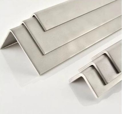 پروفایل های فولاد ضد زنگ 100 × 50 میلی متر شکل L