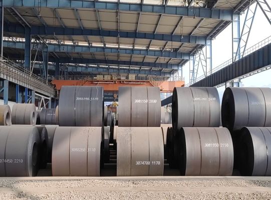 Q235 کویل های فولادی کربن گرم و روغن 3-25mm