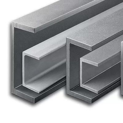پروفایل های فولاد ضد زنگ شکل C گرم 316 4 &quot;X 2&quot; X 0.25 &quot;