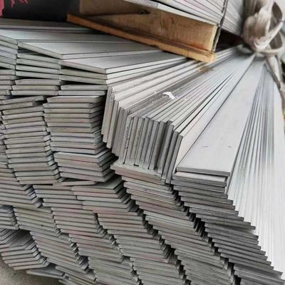 1/8&quot; X 1&quot; 304 فولاد ضد زنگ نوار مسطح نوار واقعی پولیش شده سیاه ترشی