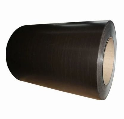 Z100 DX51D سیاه رنگ PPGI PPGL روی رنگ 0.2 X 1250mm