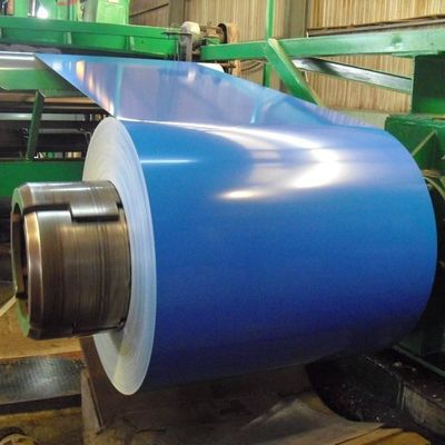 1250mm SGCC رنگ آبی PPGI PPGL Coil S220GD S250GD S280GD